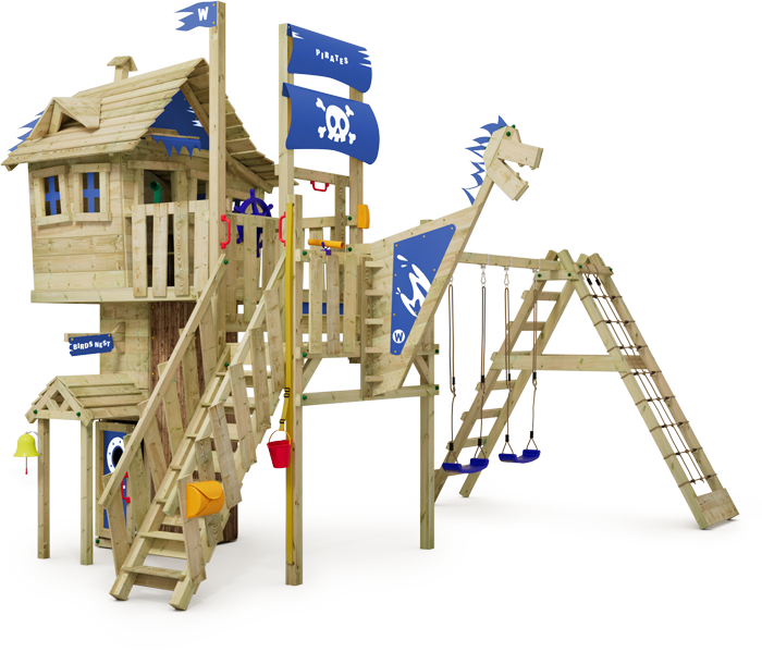 Treehouse Wickey Prime Neverland without slide